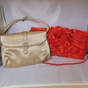 ⚡️Sale - Jessica McClintock - Satin Purse Duo